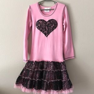 Ooh! La, La! Couture Pink Lace Dress